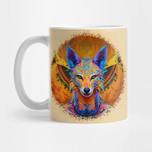 Coyote The Trickster (1.1) - Trippy Psychedelic Canis Mug